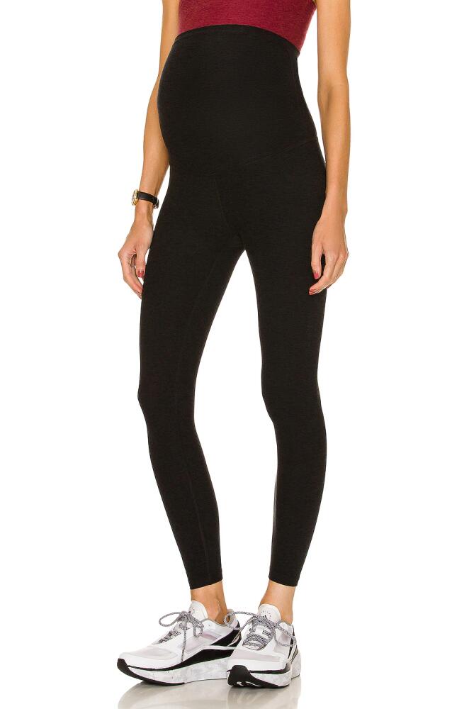 Beyond Yoga Spacedye Love the Bump Maternity Midi Legging in Black Cover