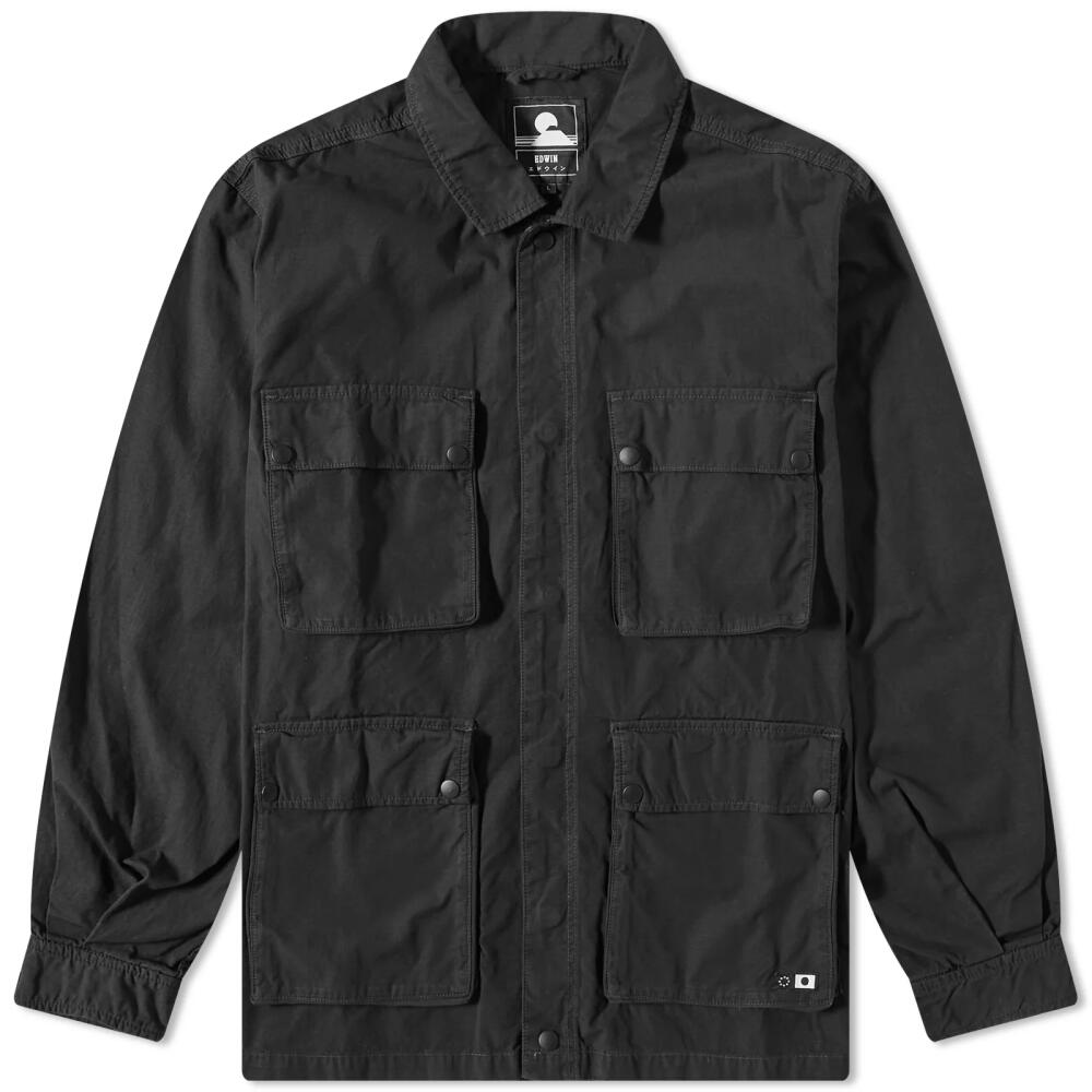 Edwin Men's Survival II Jacket in Black Cover