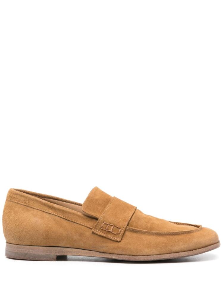 Moma suede penny loafers - Brown Cover