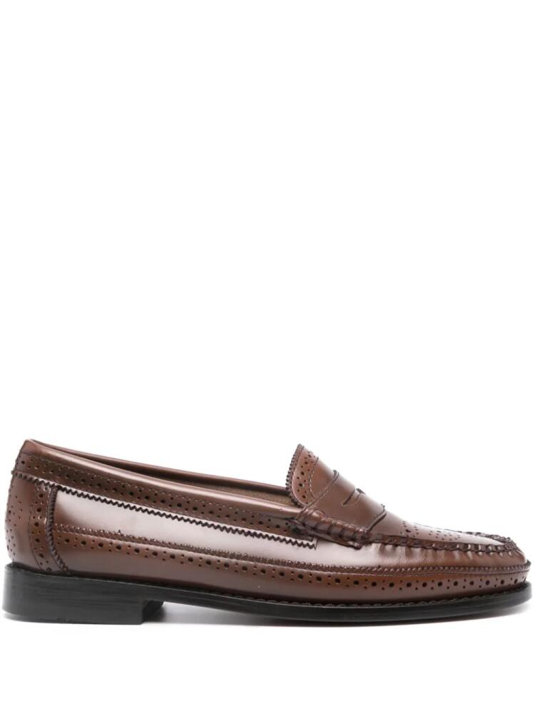 G.H. Bass & Co. Weejuns Brogue Penny loafers - Brown Cover