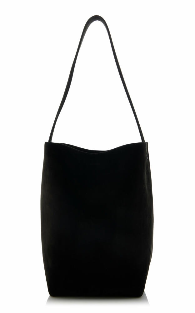 The Row - Medium N/S Park Nubuck Tote Bag - Black Cover