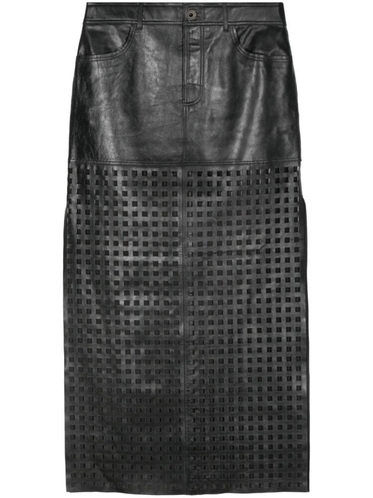 STAND STUDIO Mavis leather skirt - Black Cover