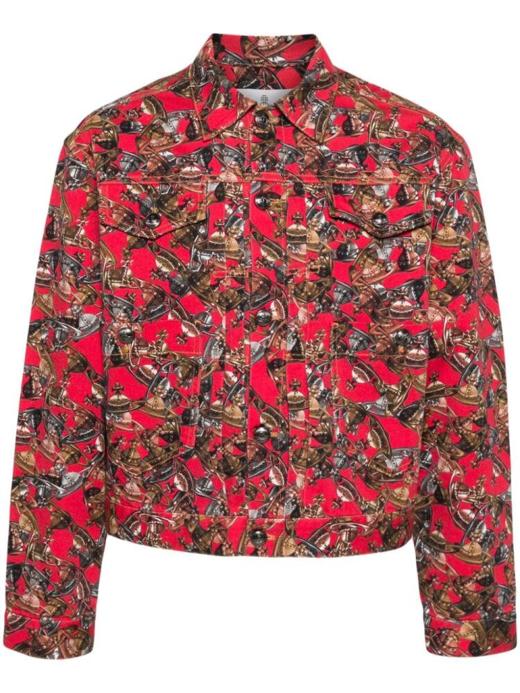 Vivienne Westwood Marlene Crazy Orb jacket - Red Cover