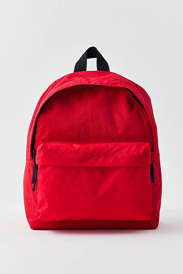 BAGGU Medium Nylon Backpack in Candy Apple Cover