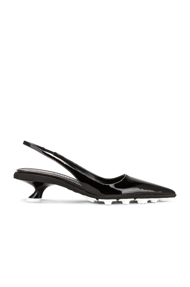 Miu Miu Slingback Kitten Heels in Black Cover