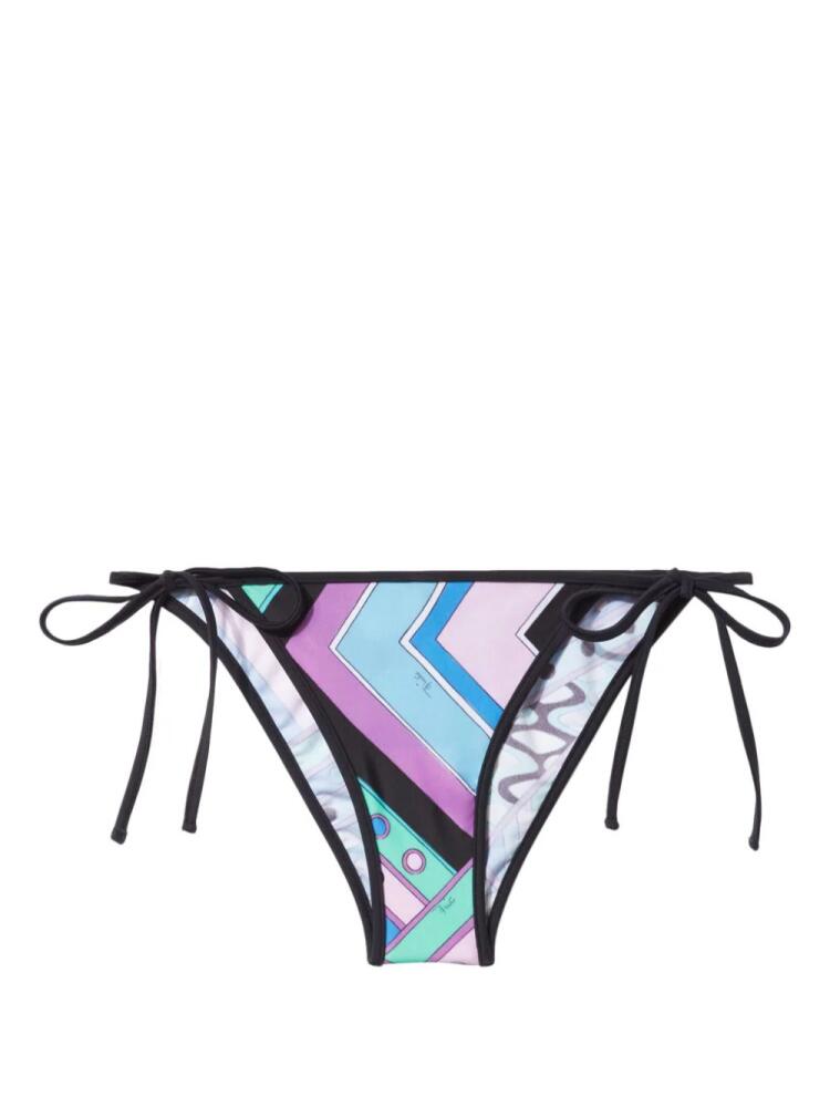 PUCCI Vivara-print bikini bottoms - Blue Cover