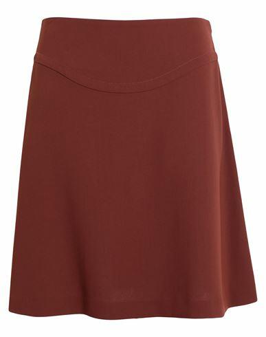 See By Chloé Woman Mini skirt Brown Polyester Cover