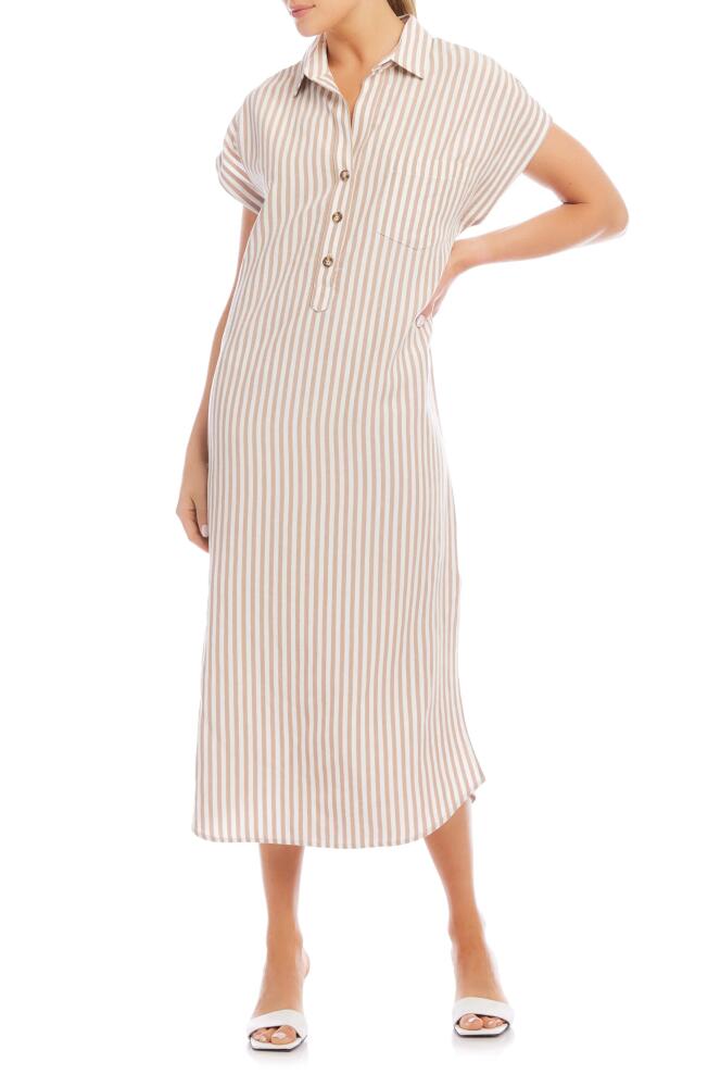 FIFTEEN TWENTY Kara Stripe Shirtdress Cover