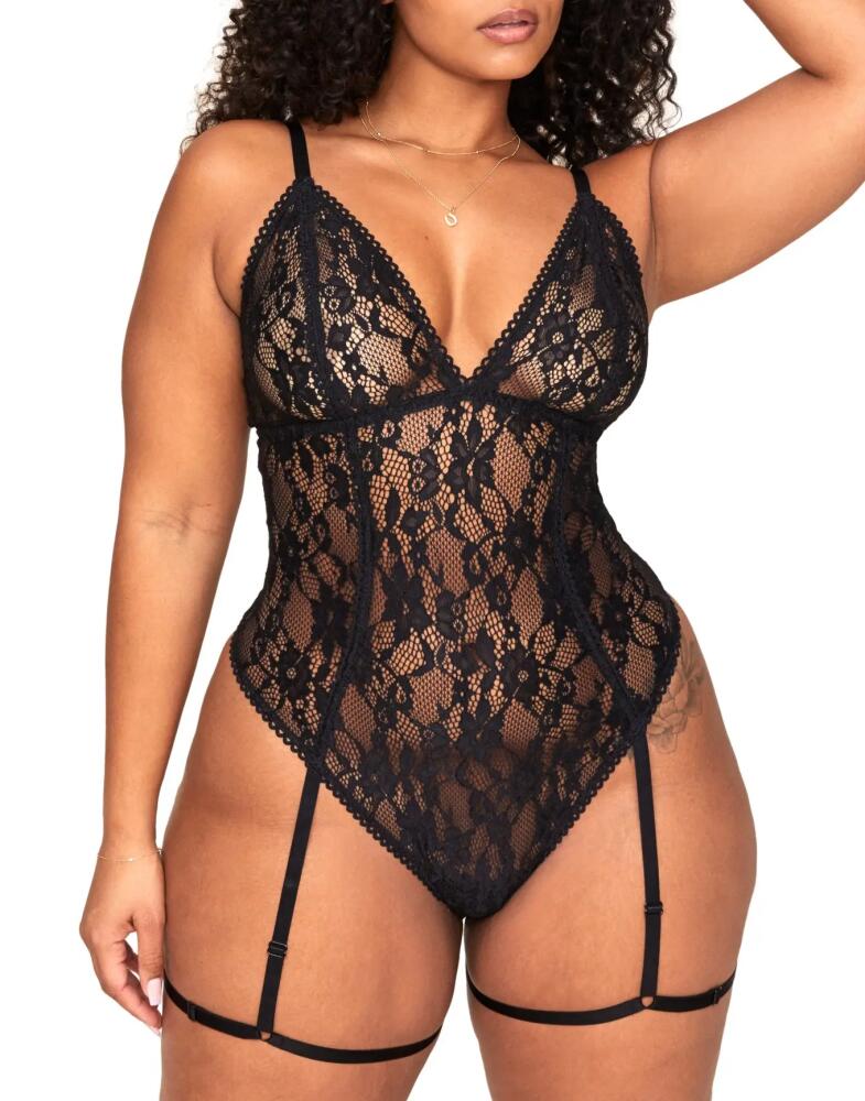 Adore Me Clarisse Bodysuit Lingerie in Black Cover