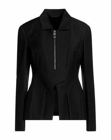 Givenchy Woman Blazer Black Wool, Mohair wool Cover