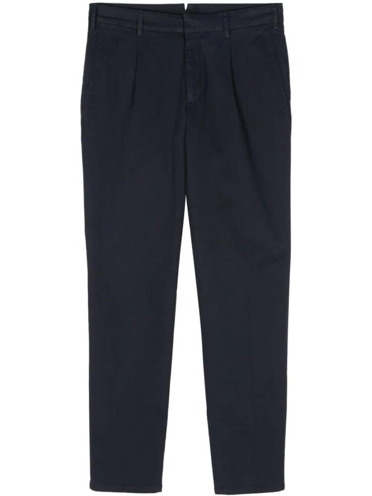 Brioni pleat-detail trousers - Blue Cover