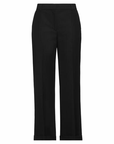 Toteme Woman Pants Black Polyester, Wool Cover