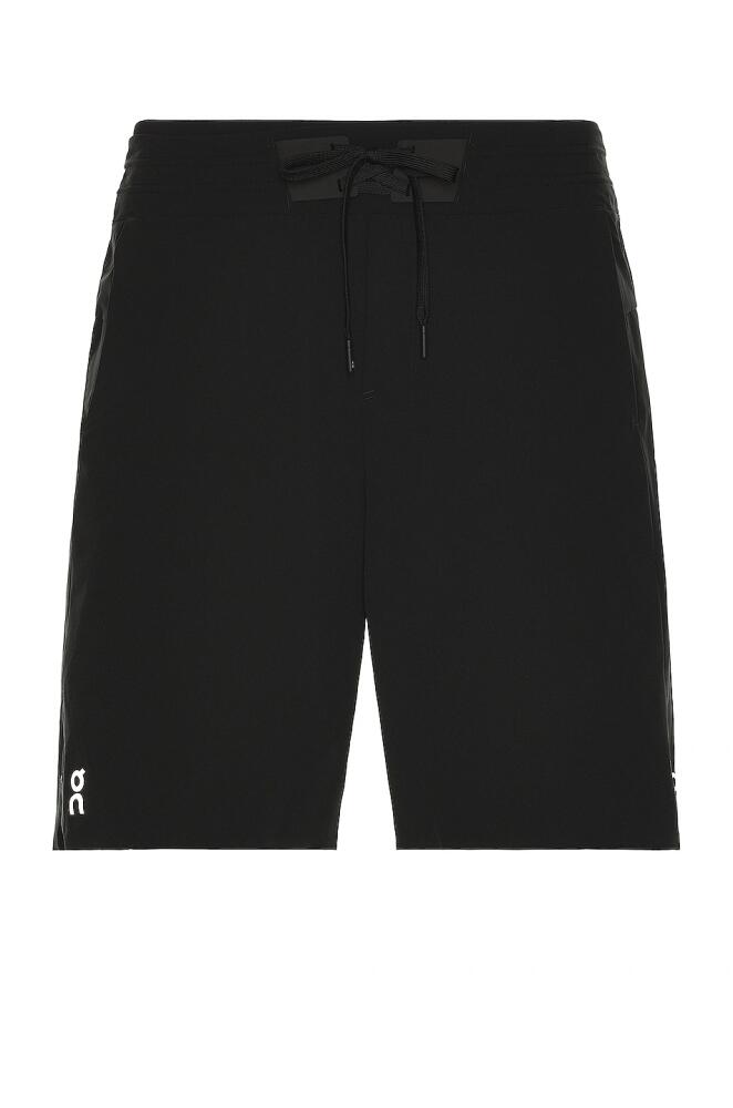 On Hybrid Shorts in Black Cover