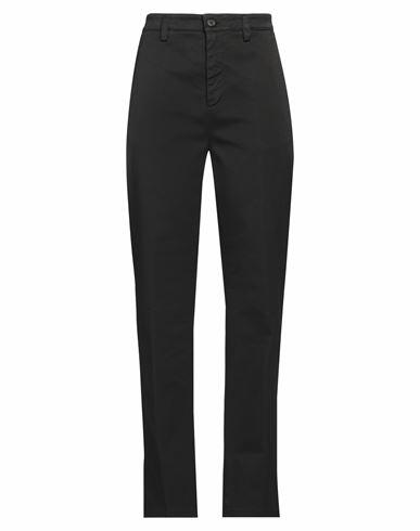 Department 5 Woman Pants Black Cotton, Elastane Cover