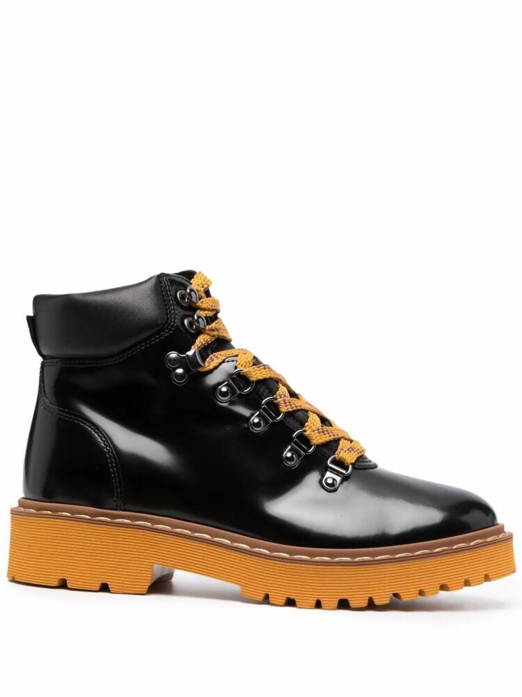 Hogan lace-up hiking boots - Black Cover