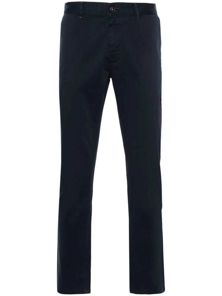 BOSS slim-fit cotton chinos - Blue Cover