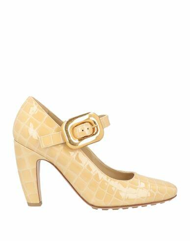 Bottega Veneta Woman Pumps Sand Leather Cover