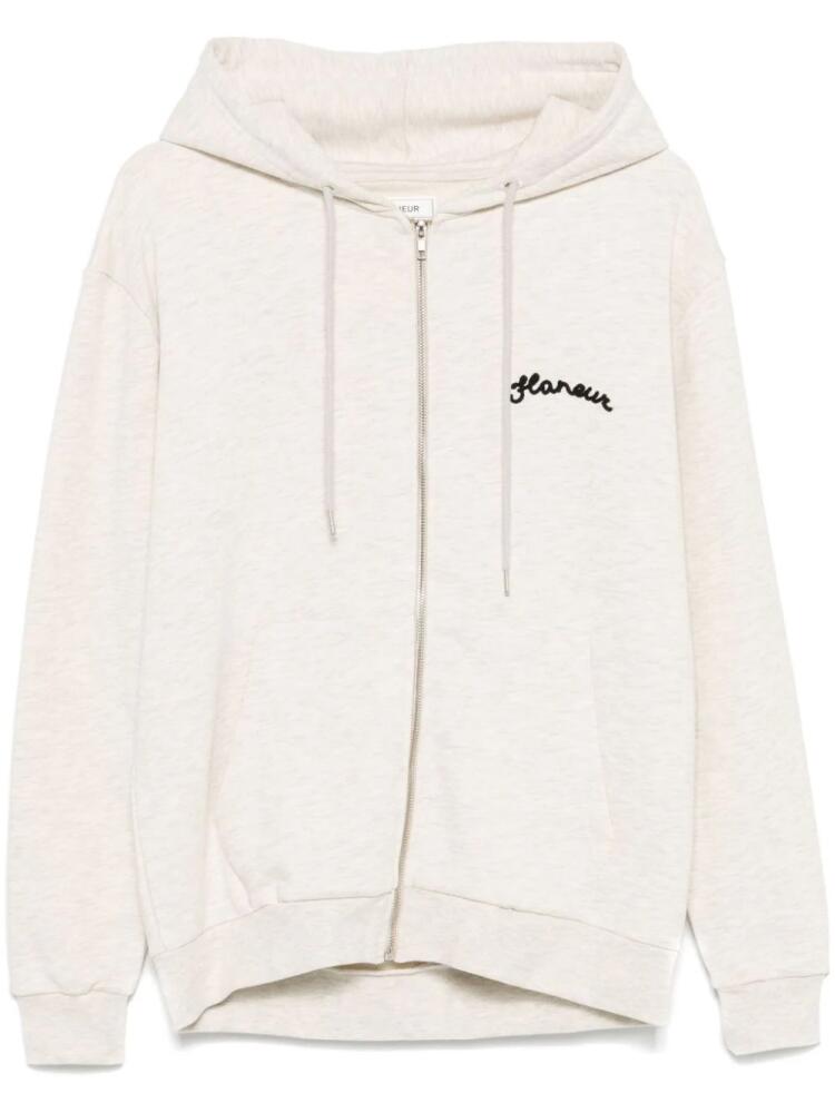 FLÂNEUR Signature hoodie - Neutrals Cover