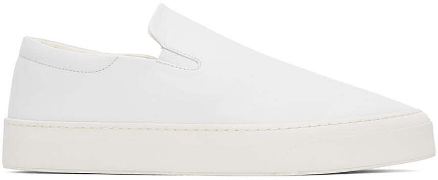 The Row White Dean Sneakers Cover