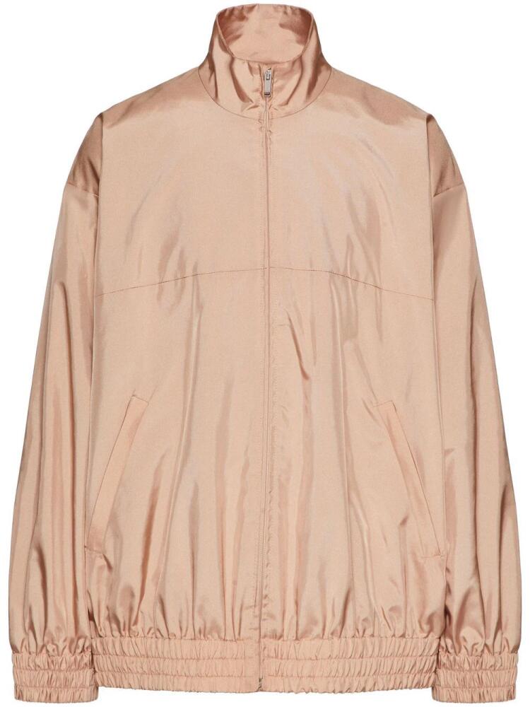 Valentino Garavani drop-shoulder lightweight jacket - Neutrals Cover