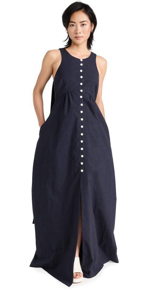 Rosie Assoulin Thumper Gown Navy Cover