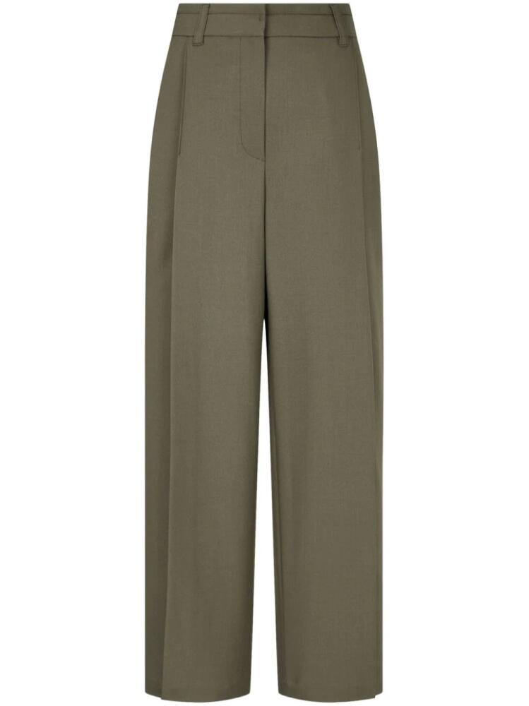 STUDIO TOMBOY high-waisted trousers - Green Cover