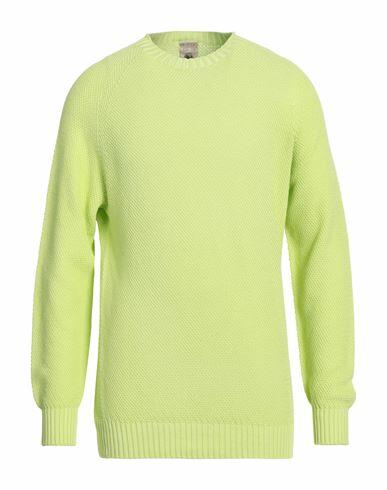 H953 Man Sweater Acid green Cotton Cover