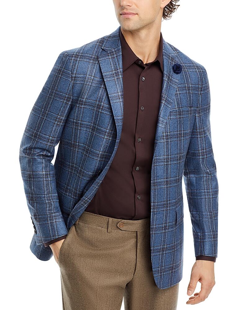 Hart Schaffner Marx New York Plaid Regular Fit Sport Coat Cover