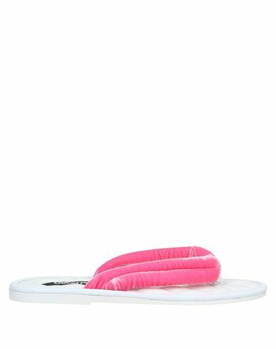 Tom Ford Woman Thong sandal Fuchsia Calfskin, Viscose Cover