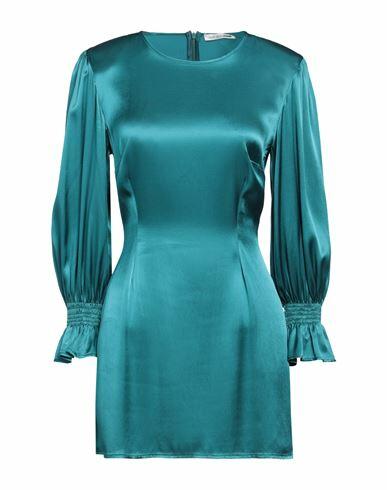 Mar De Margaritas Woman Mini dress Deep jade Viscose Cover