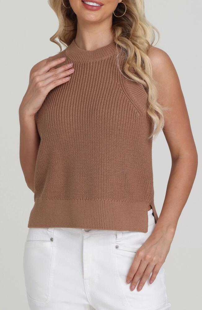 525 Demi Cotton Sweater Vest in Cinnamon Cover