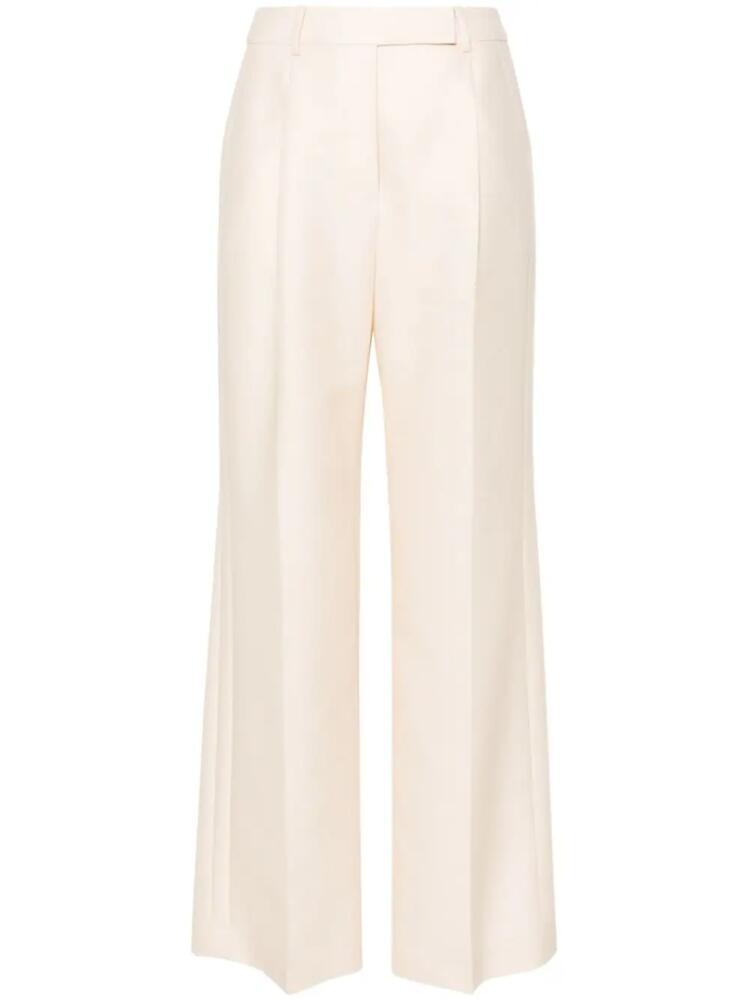 LVIR wide-leg tailored trousers - Neutrals Cover