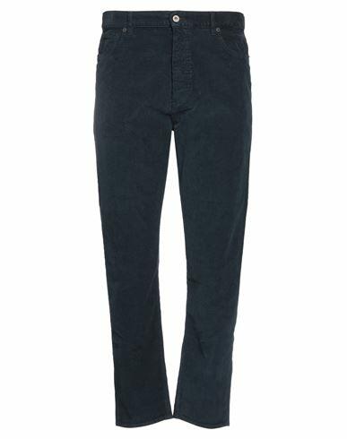 Pence Man Pants Midnight blue Cotton, Elastane Cover