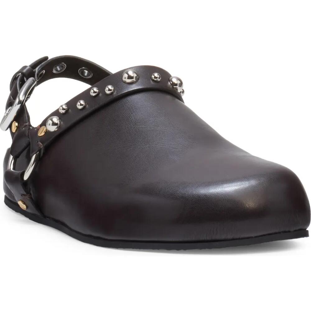 Stella McCartney Elyse Studded Slingback Clog in Coffee Cover