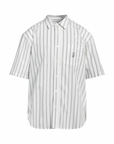 Stussy Man Shirt White Cotton Cover