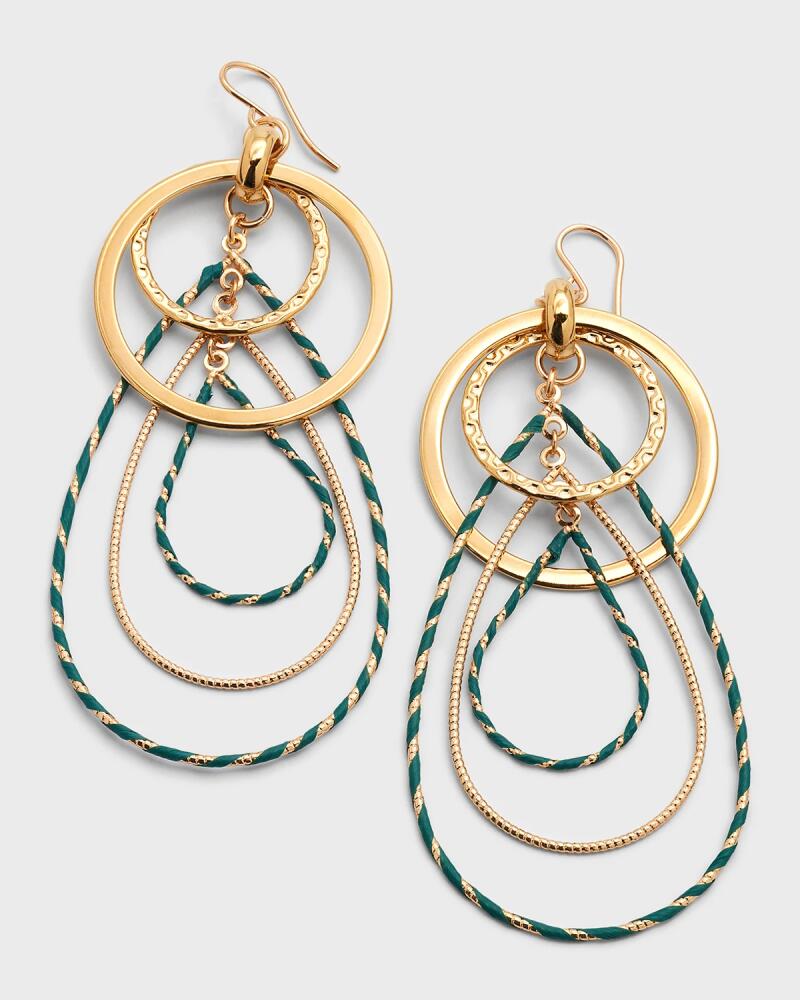 Devon Leigh Multi-Link Wrapped Earrings Cover