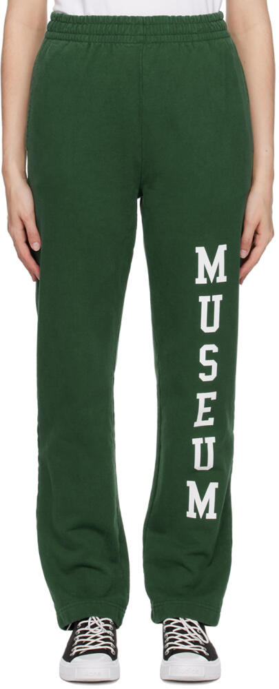 Museum of Peace & Quiet Green Varsity Lounge Pants Cover