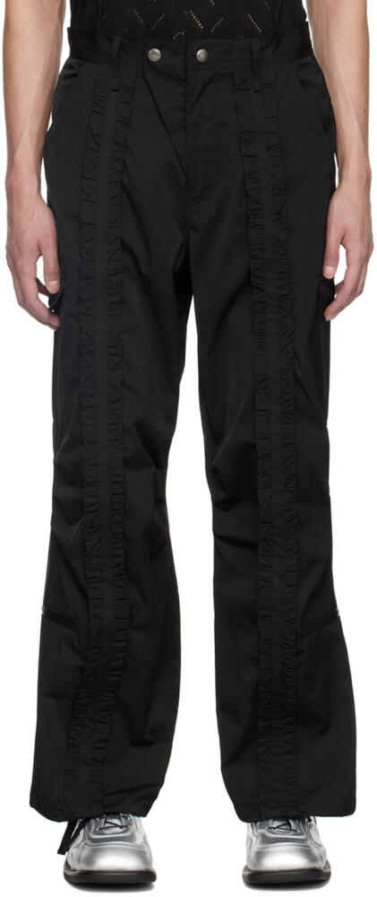 Andersson Bell Black Kenley Cargo Pants Cover