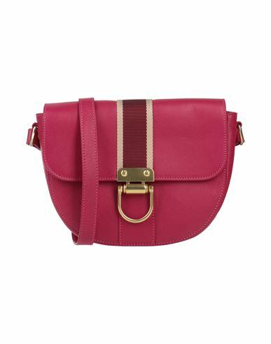 Il Bisonte Woman Cross-body bag Garnet Leather Cover