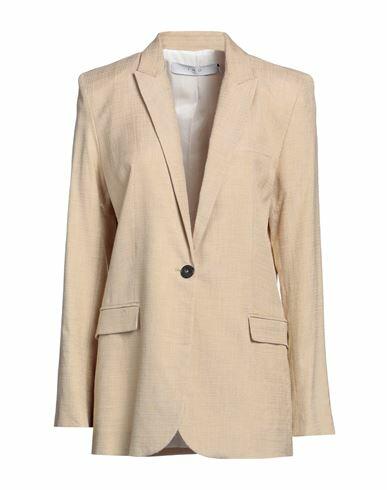 Iro Woman Blazer Sand Viscose, Cotton Cover