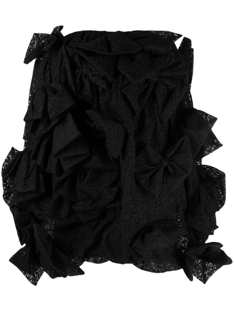 Vivetta bow-detail minidress - Black Cover