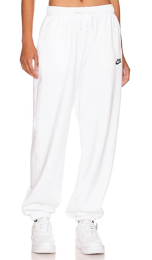 Nike NSW Club Fleece Sweatpant in White Cover