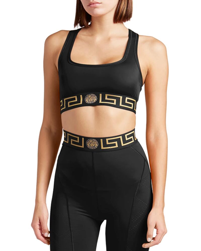 Versace Iconic Medusa Sports Bra Cover