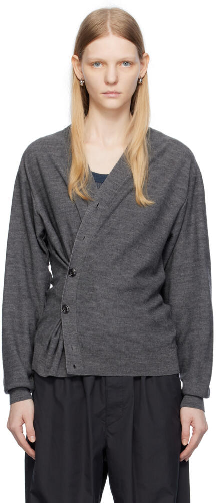 LEMAIRE SSENSE Exclusive Gray Cardigan Cover