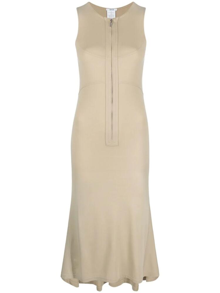 Wolford 3D-Cut sleeveless midi dress - Neutrals Cover