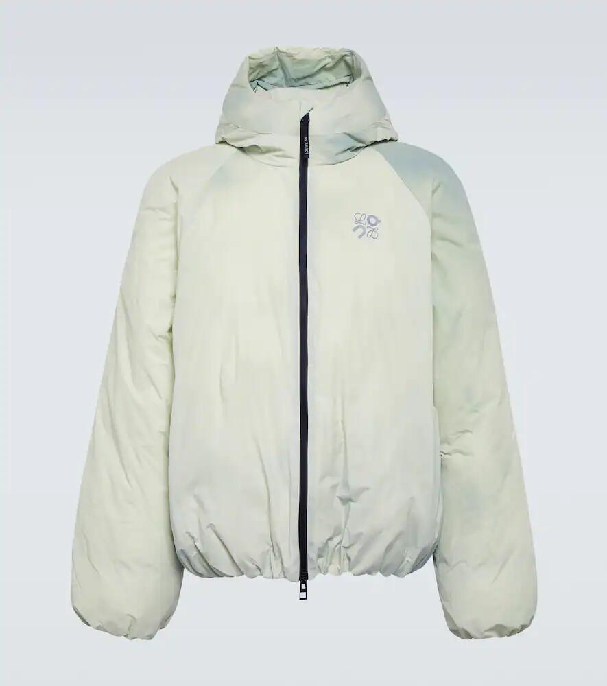 Loewe x On tie-dye technical puffer jacket Cover