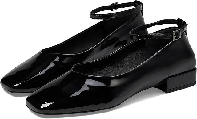 Seychelles Pumpkin Patent (Black) Women's Flat Shoes Cover