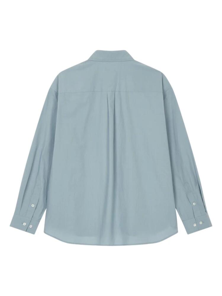 STUDIO TOMBOY long-sleeved cotton shirt - Blue Cover