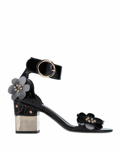 Roger Vivier Woman Sandals Black Soft Leather Cover