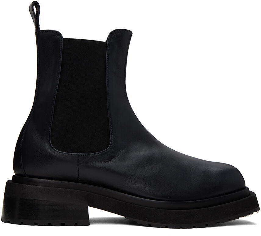 Eckhaus Latta Black Mike Chelsea Boots Cover